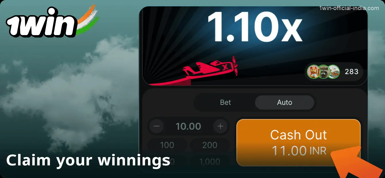 Withdraw your winnings in the Aviator game on the 1Win website in India