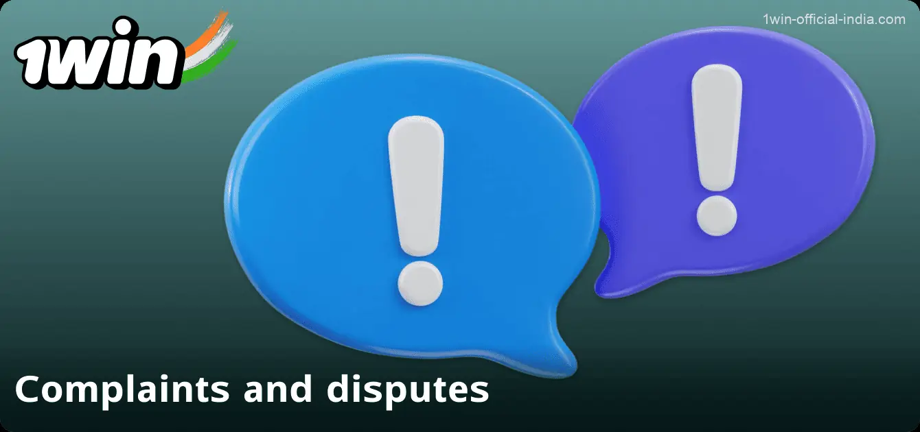 Complaints to 1win customer support in India